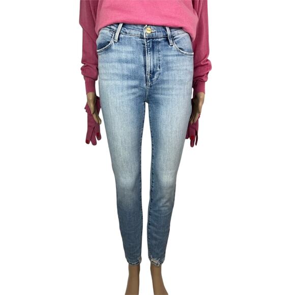 Frame Women's Le High Stretch Skinny Jeans in Hidalgo Chew - Picture 2 of 11